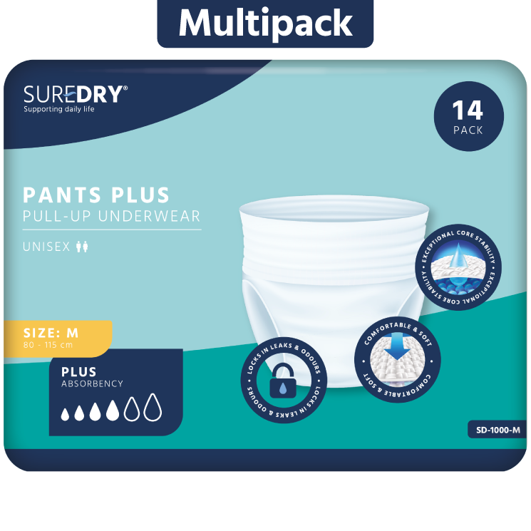 SureDry\u0020Incontinence\u0020Pants\u0020Plus\u0020\u002D\u0020Medium\u0020\u002D\u0020Pack\u002014\u0020\u002D\u0020Case\u00206