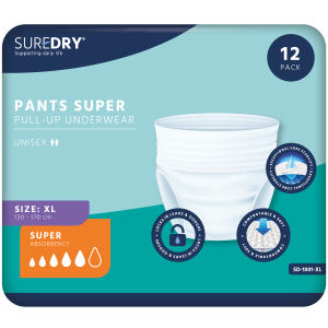 SureDry Pants Super - X-Large - Pack 12