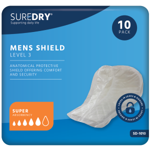 SureDry Mens Shield Level 3 &ndash; Pack 10